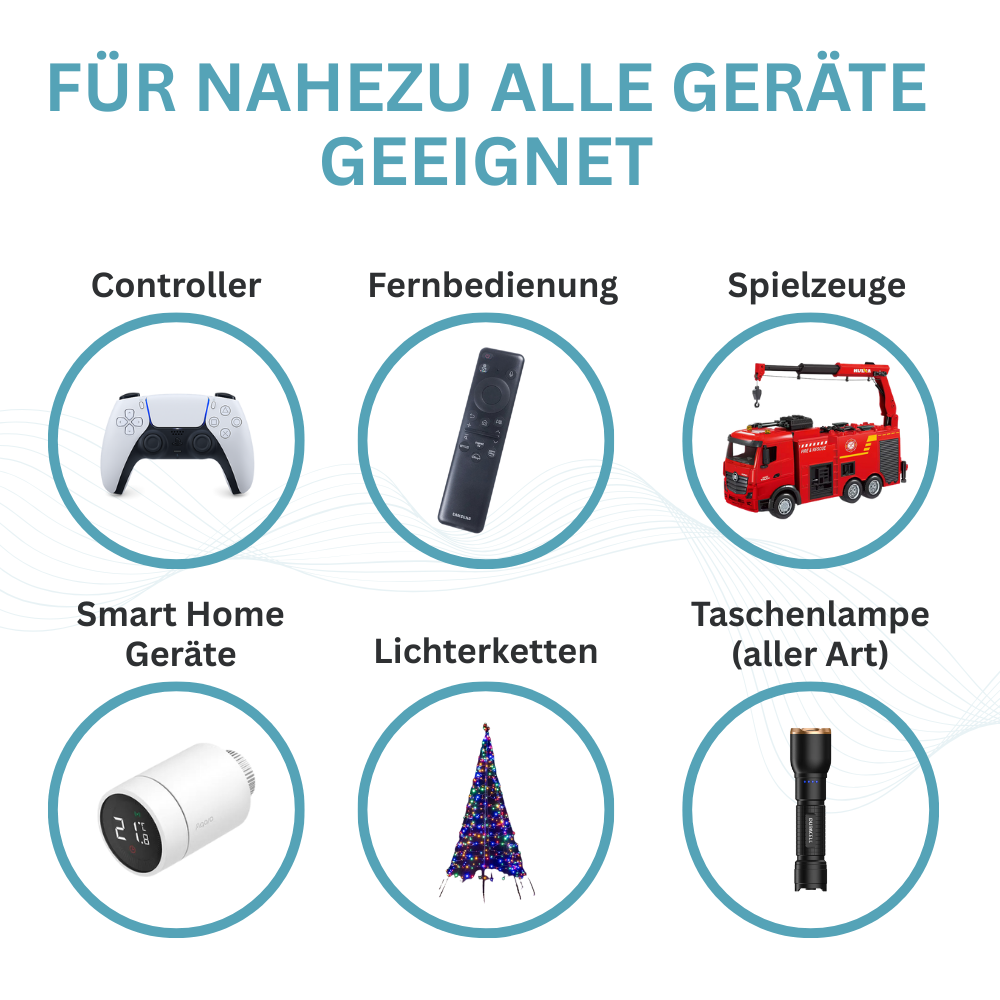 Marstek wiederaufladbarer Li-Ion-Akku mit USB-C-Anschluss