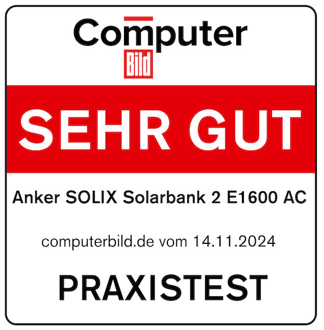 Anker SOLIX Solarbank 2 E1600 AC – AC-gekoppelter Speicher für Balkonkraftwerke