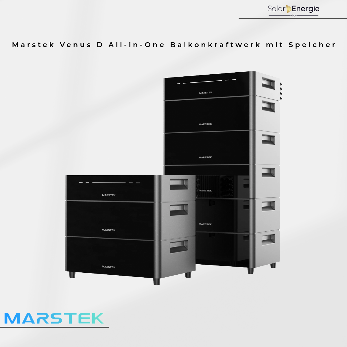 Marstek Venus D All-in-One Balkonkraftwerk mit Speicher