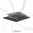 Unterkonstruktion Flachdach für 4 Module
