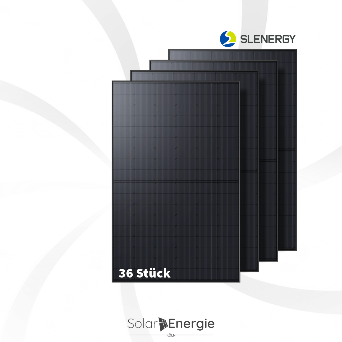 36 x SLEnergy 405W Full Black SL 108PA-405W